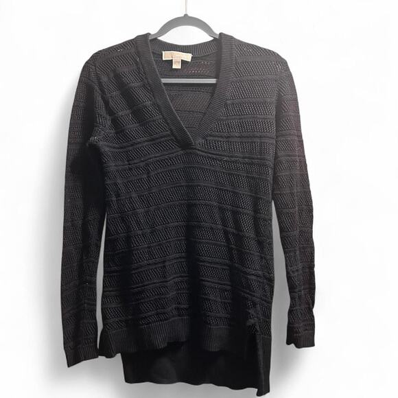 Michael Kors Small Womens black knitted sweater EUC - Picture 1 of 5